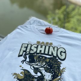 Fishing Gogo Fish White Premium T-shirt