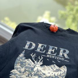 Hunting Deer Camo Pattern Premium T-shirt